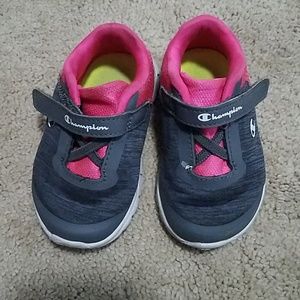 Kids size 4 toddler champion tennis shoes